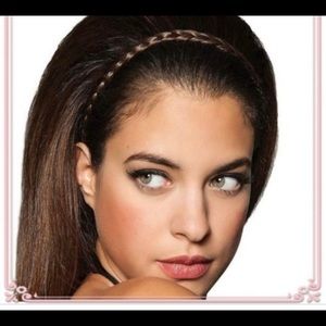 NWOT Black Braided Hairband from Ulta